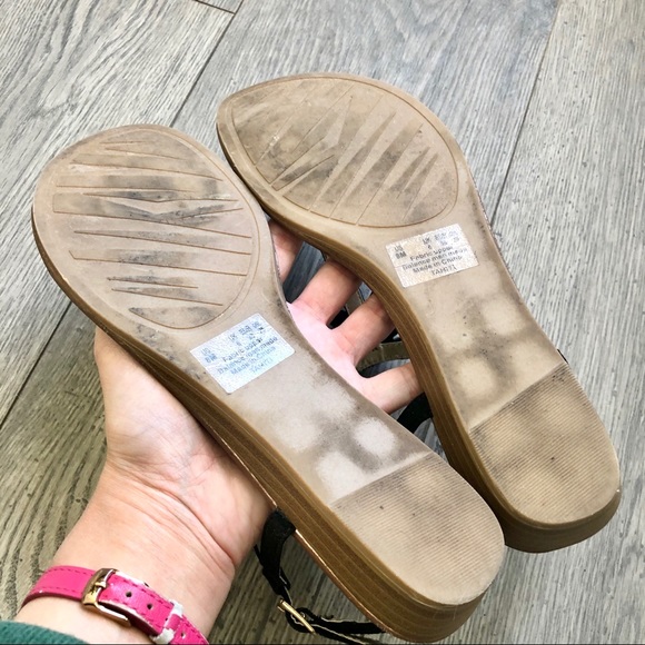 ☘️3/$25 SALE!☘️ Carlos Santana Palm Tree Sandals - Picture 5 of 7